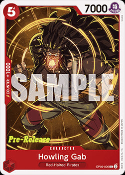 Howling Gab (OP09-006)⁣ - Promos: Emperors in the New World⁣ (Common)⁣ [006]