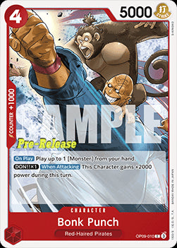 Bonk Punch (OP09-010)⁣ - Promos: Emperors in the New World⁣ (Common)⁣ [010]