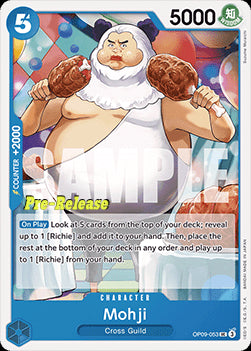 Mohji (OP09-053)⁣ - Promos: Emperors in the New World⁣ (Uncommon)⁣ [053]