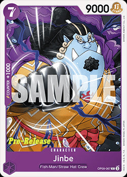 Jinbe (OP09-067)⁣ - Promos: Emperors in the New World⁣ (Common)⁣ [067]