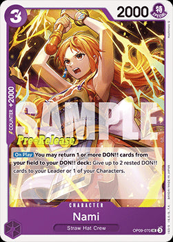 Nami (OP09-070)⁣ - Promos: Emperors in the New World⁣ (Uncommon)⁣ [070]