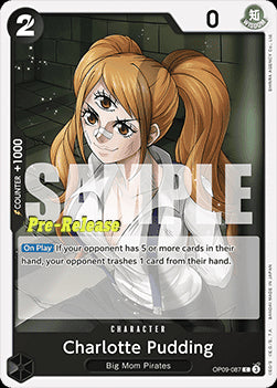 Charlotte Pudding (OP09-087)⁣ - Promos: Emperors in the New World⁣ (Common)⁣ [087]