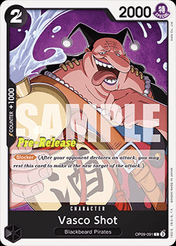 Vasco Shot (OP09-091)⁣ - Promos: Emperors in the New World⁣ (Common)⁣ [091]