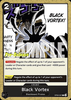 Black Vortex (OP09-097)⁣ - Promos: Emperors in the New World⁣ (Common)⁣ [097]