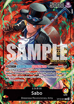 Sabo (ST13-001)⁣ - Unnumbered Promos⁣ (Leader)⁣ [ST13-001]