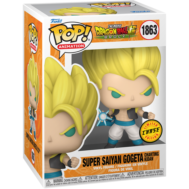 Funko POP! - Dragon Ball Super: Gogeta #1863 (Chase) Figur