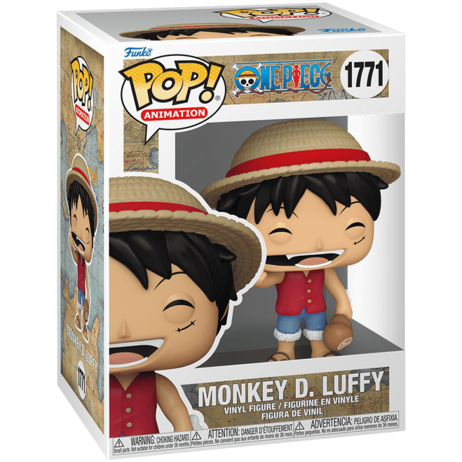 Funko POP! - One Piece: Monkey D. Luffy (with Meat) #1771