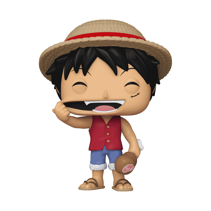 Funko POP! - One Piece: Monkey D. Luffy (with Meat) #1771