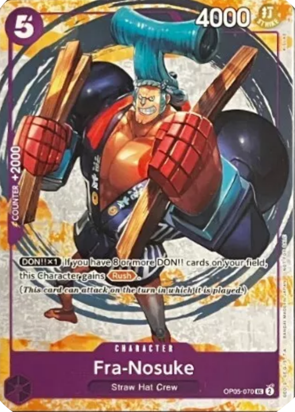 Fra-Nosuke (OP05-070) (V.1) - Unnumbered Promos (Uncommon) [UP-OP05-070]