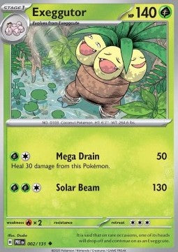 Exeggutor⁣ - Prismatic Evolutions⁣ (Uncommon)⁣ [002]