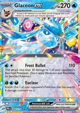 Glaceon ex⁣ - Prismatic Evolutions⁣ (Double Rare)⁣ [026]