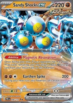 Sandy Shocks ex⁣ - Prismatic Evolutions⁣ (Double Rare)⁣ [056]