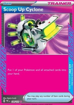 Scoop Up Cyclone⁣ - Prismatic Evolutions⁣ (ACE Rare)⁣ [128]