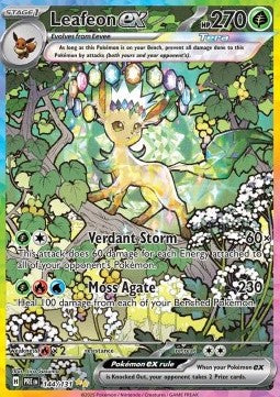 Leafeon ex⁣ - Prismatic Evolutions⁣ (Special Illustration Rare)⁣ [144]