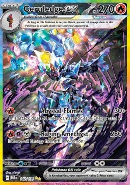 Ceruledge ex⁣ - Prismatic Evolutions⁣ (Special Illustration Rare)⁣ [147]