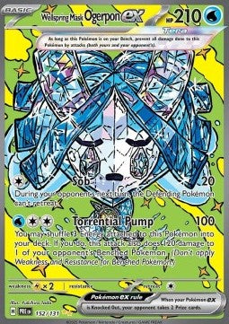 Wellspring Mask Ogerpon ex⁣ - Prismatic Evolutions⁣ (Special Illustration Rare)⁣ [152]