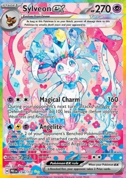 Sylveon ex⁣ - Prismatic Evolutions⁣ (Special Illustration Rare)⁣ [156]