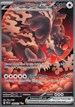 Bloodmoon Ursaluna ex⁣ - Prismatic Evolutions⁣ (Special Illustration Rare)⁣ [168]