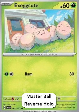 Exeggcute⁣ - Prismatic Evolutions: Additionals⁣ (Common)⁣ [001]