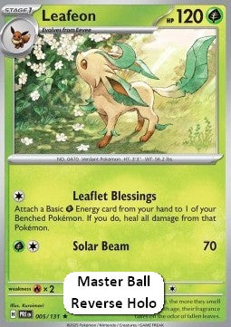 Leafeon⁣ - Prismatic Evolutions: Additionals⁣ (Rare)⁣ [005]