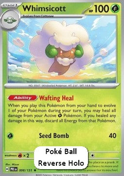 Whimsicott - Prismatic Evolutions: Additionals (Rare) [xPRE-008]