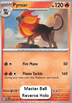 Pyroar⁣ - Prismatic Evolutions: Additionals⁣ (Uncommon)⁣ [016]