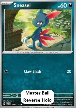 Sneasel⁣ - Prismatic Evolutions: Additionals⁣ (Common)⁣ [061]