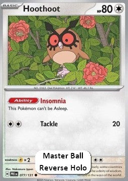 Hoothoot - Prismatic Evolutions: Additionals (Common) [xPRE-077]