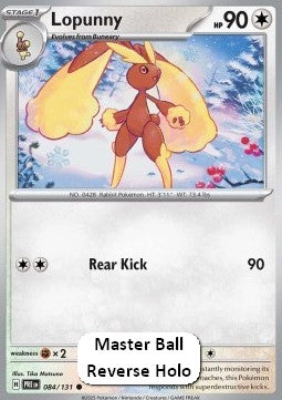 Lopunny⁣ - Prismatic Evolutions: Additionals⁣ (Common)⁣ [084]