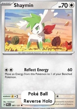 Shaymin⁣ - Prismatic Evolutions: Additionals⁣ (Uncommon)⁣ [087]