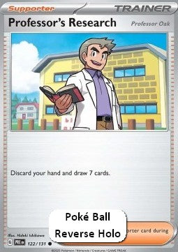 Professor's Research - Professor Oak⁣ - Prismatic Evolutions: Additionals⁣ (Common)⁣ [122]