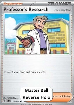 Professor's Research - Professor Oak⁣ - Prismatic Evolutions: Additionals⁣ (Common)⁣ [122]