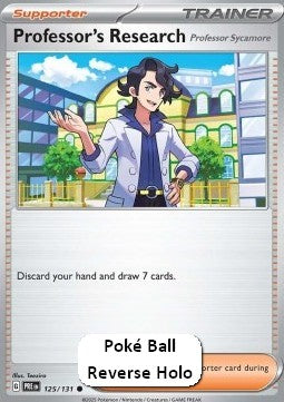 Professor's Research - Professor Sycamore⁣ - Prismatic Evolutions: Additionals⁣ (Common)⁣ [125]