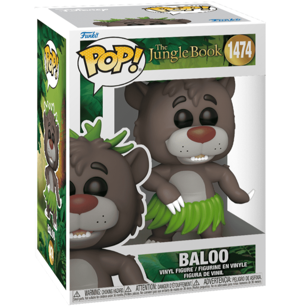 Funko POP! - Disney's The Jungle Book:Baloo #1474