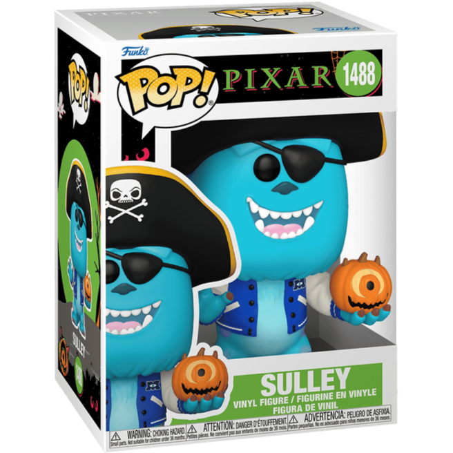 Funko POP! - Disney/Pixar Monsters Inc.: Sulley in Pirate Costume #1488 Figur