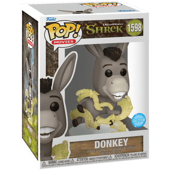 Funko POP! - Shrek: Donkey #1598 (Glitter)