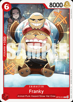 Franky (OP10-014)⁣ - Royal Blood⁣ (Common)⁣ [014]