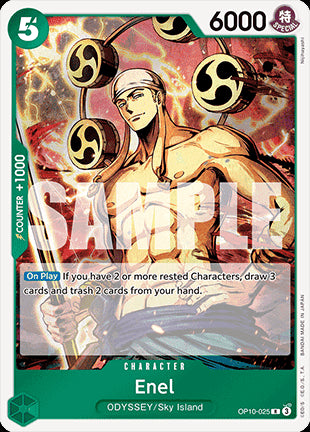 Enel (OP10-025)⁣ - Royal Blood⁣ (Rare)⁣ [025]