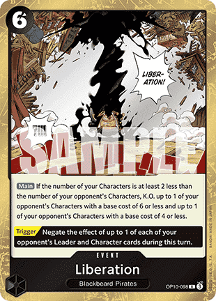 Liberation (OP10-098) - Royal Blood (Rare) [OP10-098]