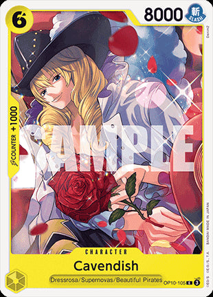 Cavendish (OP10-105)⁣ - Royal Blood⁣ (Common)⁣ [105]