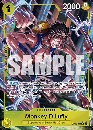 Monkey.D.Luffy (OP10-111) (V.2)⁣ - Royal Blood⁣ (Alternate Art)⁣ [111]