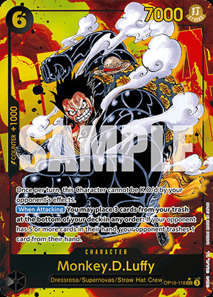 Monkey.D.Luffy (OP10-118) (V.2)⁣ - Royal Blood⁣ (Alternate Art)⁣ [118]