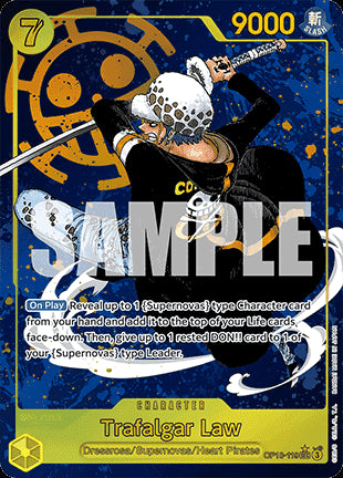 Trafalgar Law (OP10-119) (V.2)⁣ - Royal Blood⁣ (Alternate Art)⁣ [119]