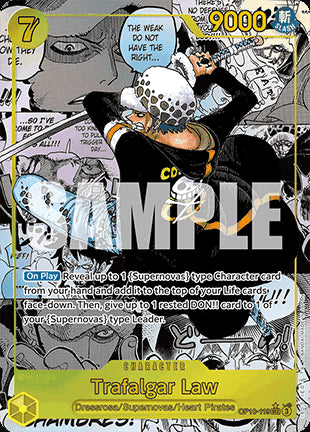 Trafalgar Law (OP10-119) (V.3)⁣ - Royal Blood⁣ (Manga Rare)⁣ [119]
