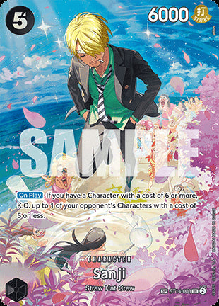 Sanji (ST14-003)⁣ - Royal Blood⁣ (Special Rare)⁣ [ST14-003]