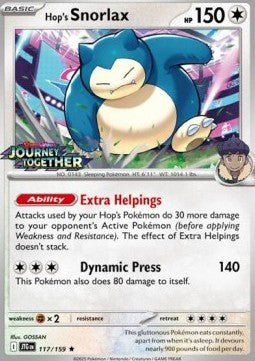 Hop's Snorlax - Journey Together: Additionals (Promo) [xJTG-117]