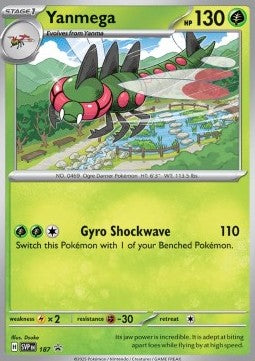 Yanmega⁣ - SV Black Star Promos⁣ (Promo)⁣ [187]