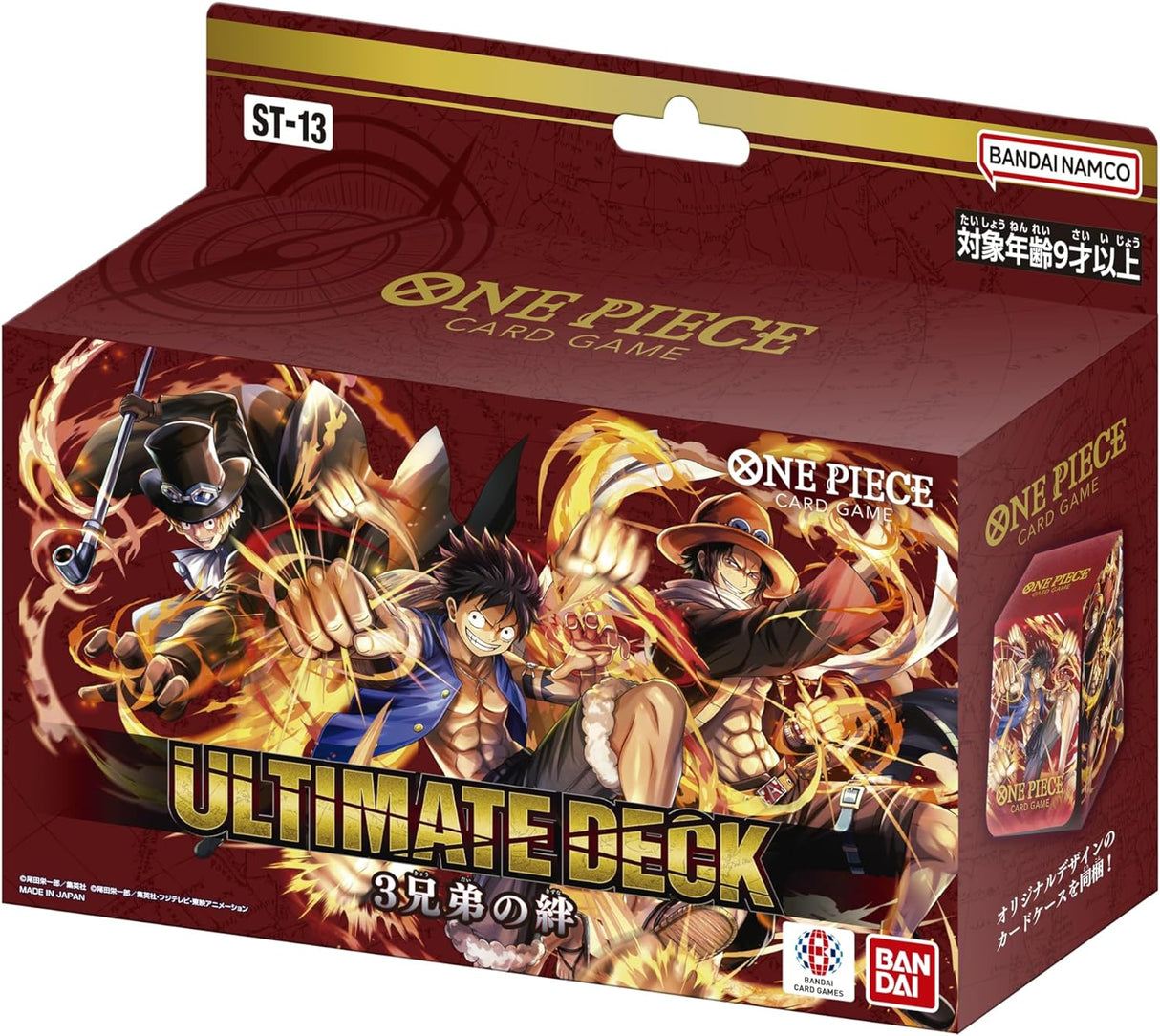 One Piece Card Game: *Japansk* Ultimate Deck - ST13: The Three Brothers