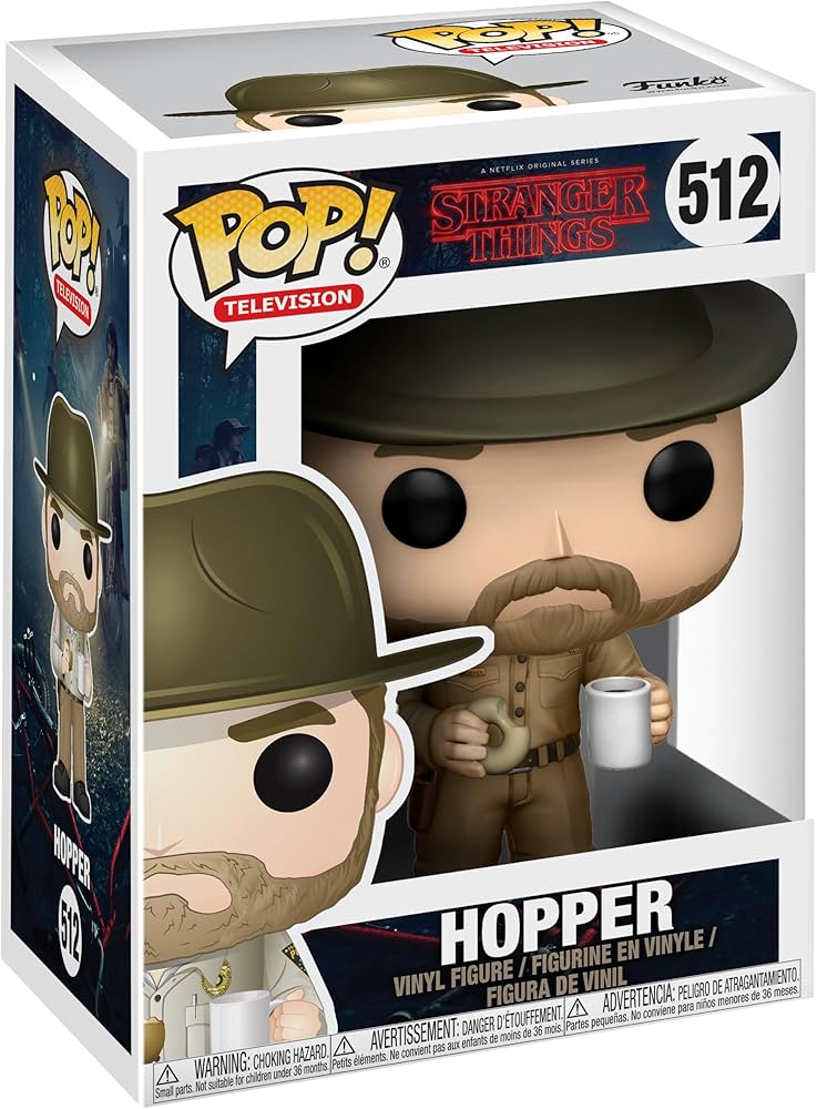 Funko POP! Stranger Things Hopper Figur