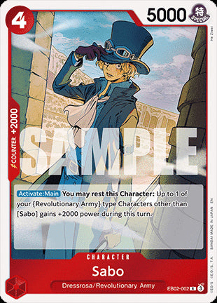 Sabo (EB02-002)⁣ - Anime 25th Collection⁣ (Rare)⁣ [002]
